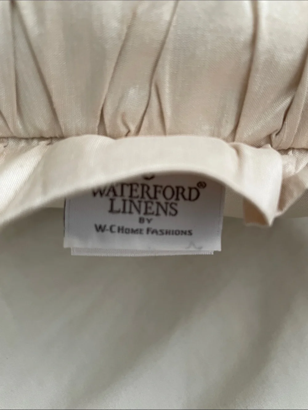 Waterford Silk pillow & down filled. EUC